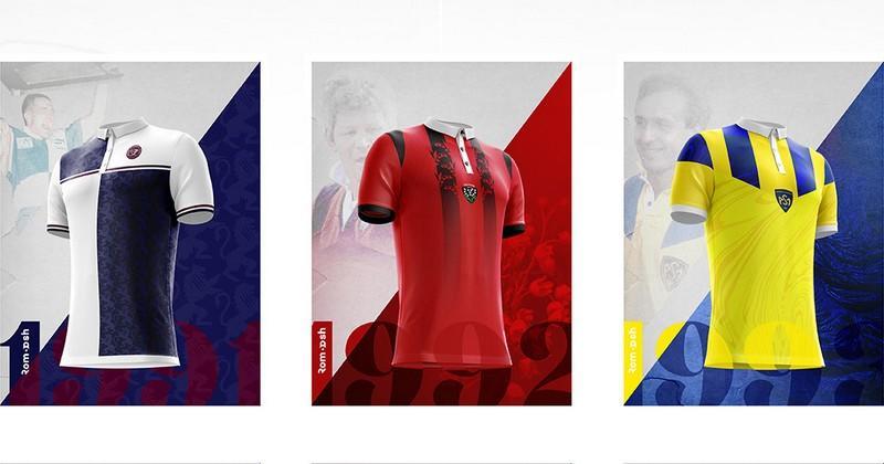 SUPERBES : ces maillots néo-rétros imaginés par un graphiste vont vous faire chavirer [PHOTOS]