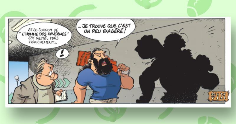 Sébastien Chabal s'incruste à Paillar avec Les Rugbymen pour le nouveau tome !