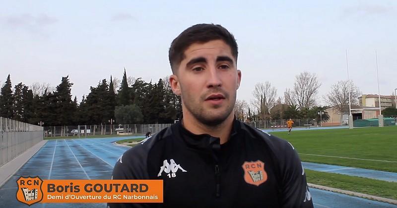 Boris Goutard, le héros narbonnais de la demi-finale de Nationale.
