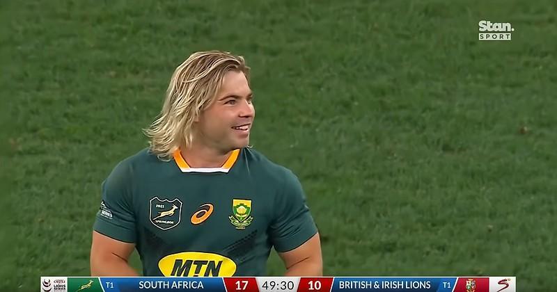 Faf de Klerk n'a pas gardé son sourire très longtemps.