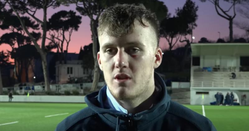 Top 14 - Stade Toulousain. Joshua Brennan, au nom du père