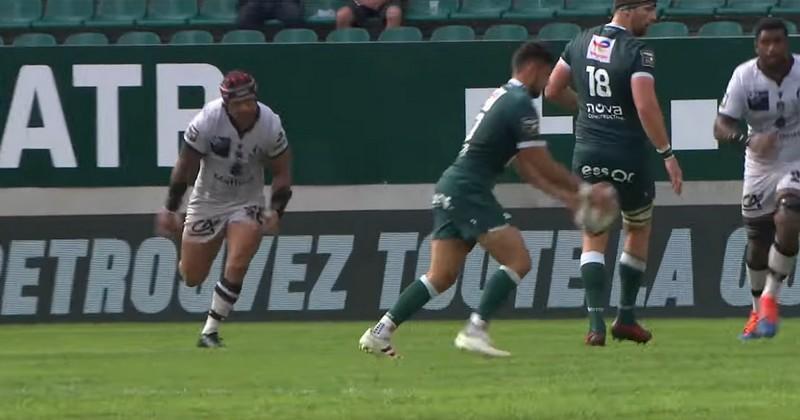 Antoine Hastoy a claqué un drop le week-end dernier en Top 14.