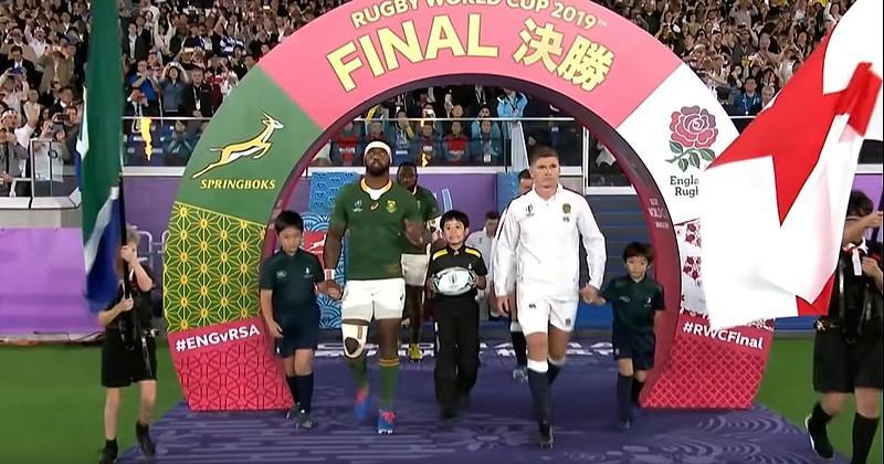 Premier match entre les Anglais et les Sud-Africains après la finale du Mondial 2019.