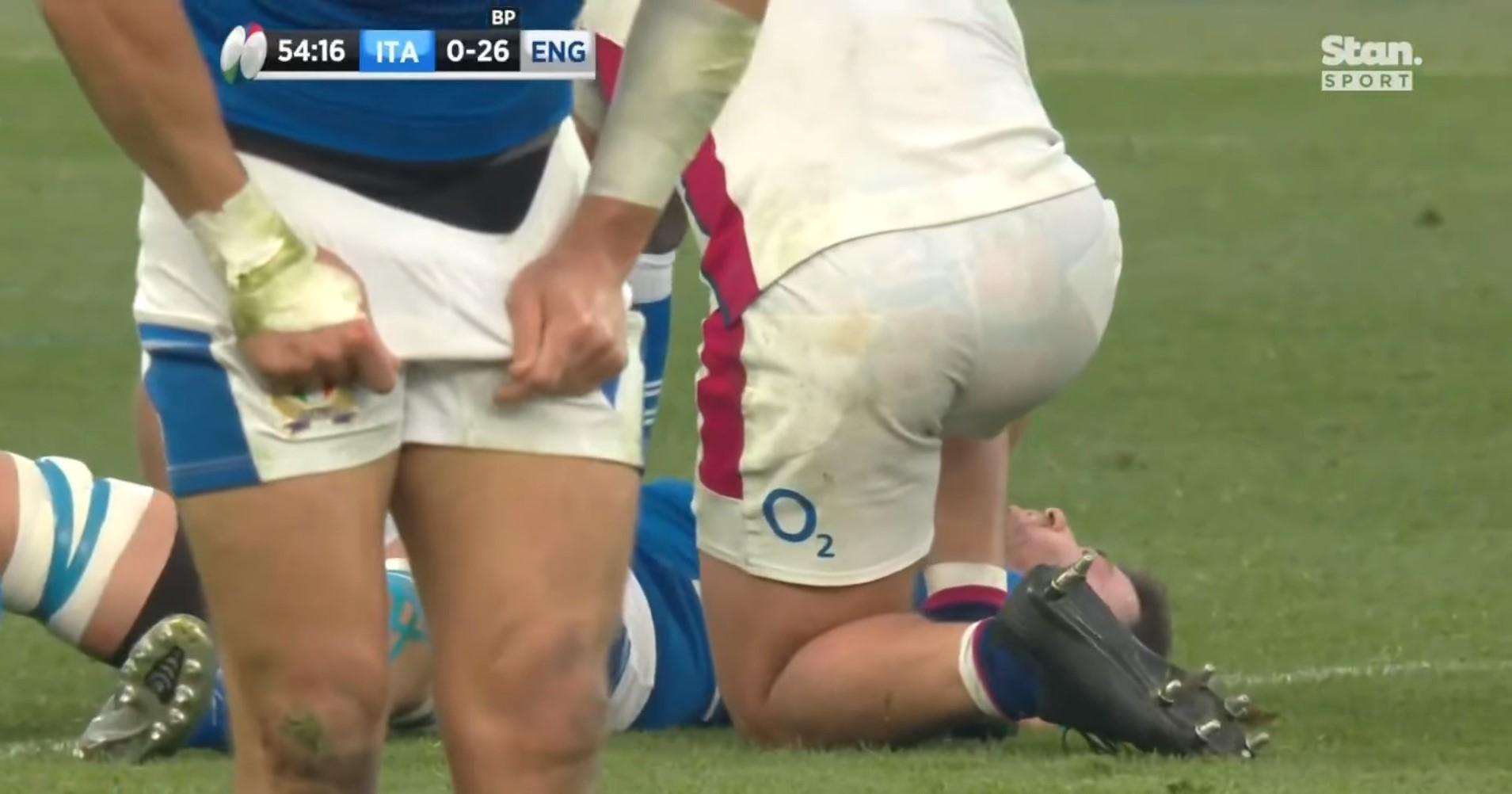 RUGBY. 6 Nations. Sebastian Negri remercie Ellis Genge de lui avoir porté secours