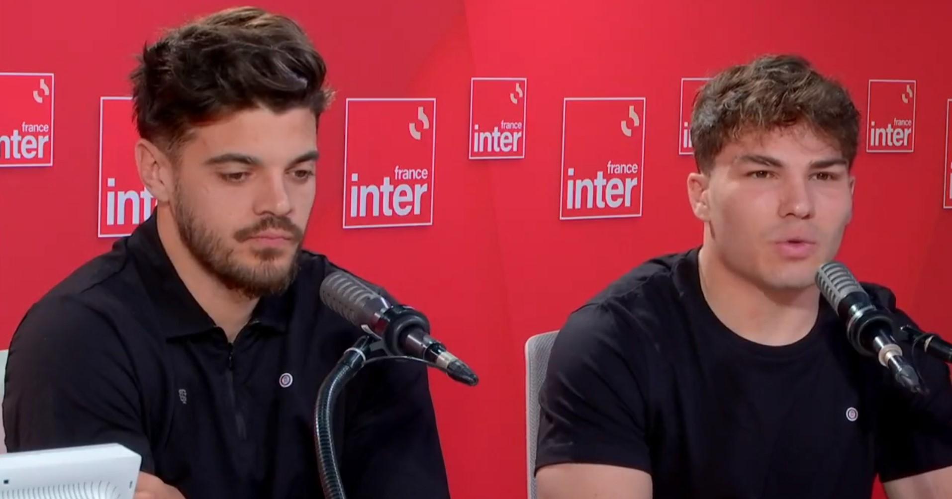 RUGBY. Dupont et Ntamack sur France Inter : « il est trop tôt pour dire qu'on est favori »