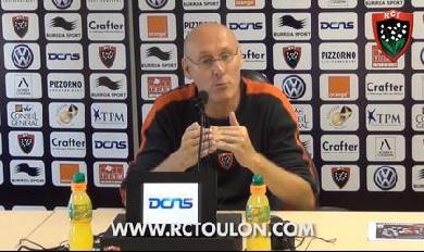 Bernard Laporte n'a pas apprécie le comportement de certains footeux