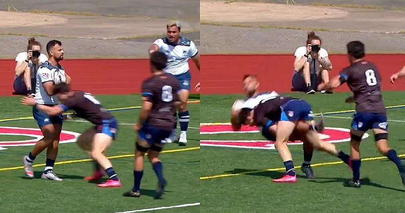 Andrew Coe n'a pas aplati au bon endroit en Major League Rugby.