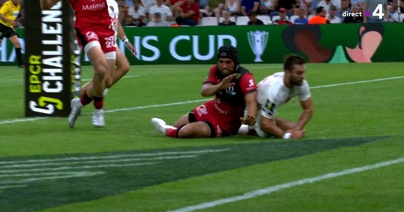 VIDEO. Challenge Cup. Y avait-il essai pour Lyon sur cette action entre Ngatai et Luc ?