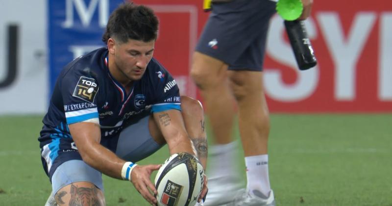 Gela Aprasidze n'a pas fait dans la dentelle avec son coup de pied de mammouth pour envoyer Montpellier affronter Castres en finale de Top 14.