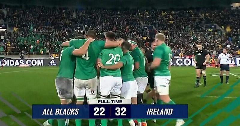 Le monde du rugby réagit à la performance incroyable de l'Irlande face à la Nouvelle-Zélande