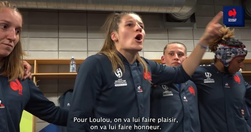 Le discours de Gaëlle Hermet avant le match de poules ô combien important face aux Fidji.