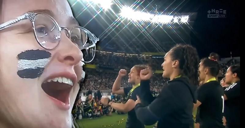 Le haka des Blacks Ferns après la victoire en finale de la Coupe du monde.