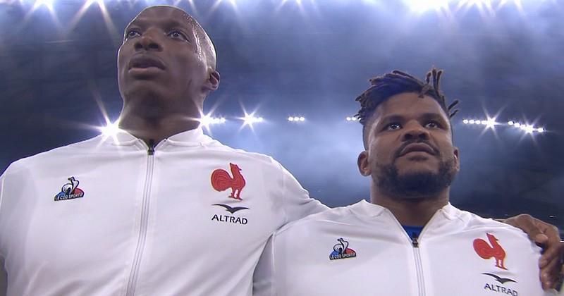 La composition du XV de France face au Japon avec Macaloue et Danty.