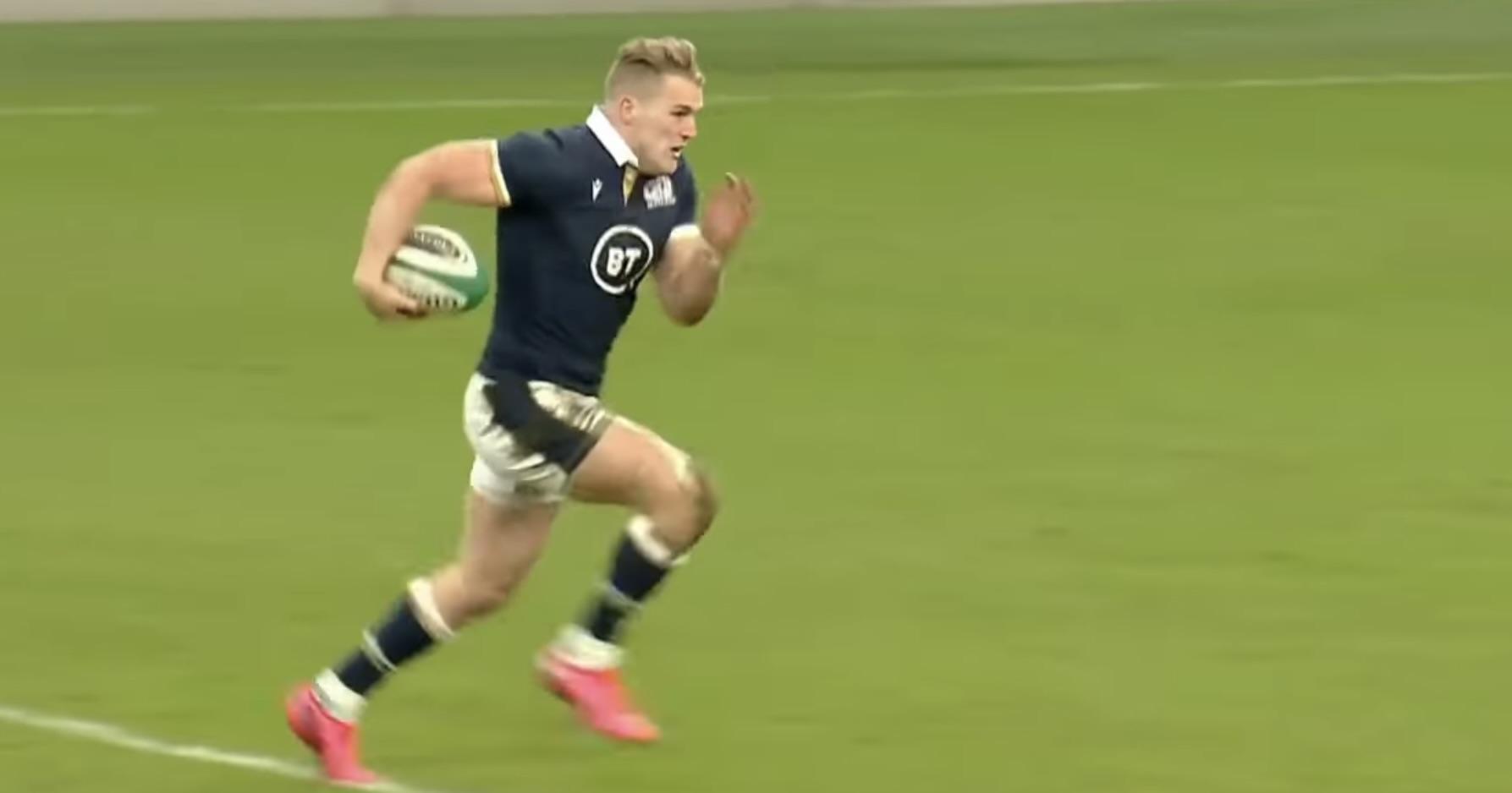 VIDEO. 6 Nations. Duhan van der Merwe va-t-il encore jouer un mauvais tour à l'équipe de France ?