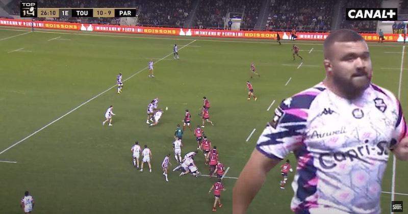 VIDÉO. TOP 14. Non mais vous avez vu ce craquage de Paul Alo-Émile face à Toulon ?