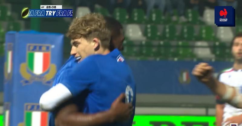 Les Bleuets tenteront de décrocher une nouvelle médaille d'or à Cape Tonw. Crédit : screenshot youtube France Rugby