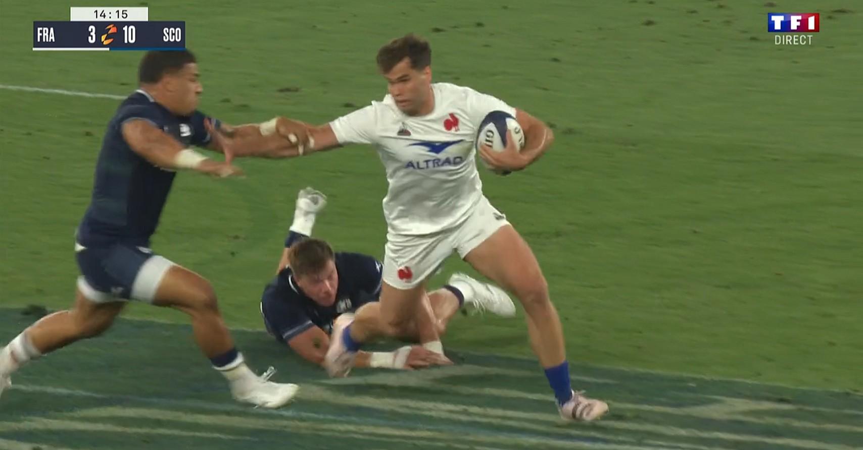 RUGBY. XV de France. Ça y est, à seulement 26 ans, Damian Penaud a dépassé Ntamack et Bernat-Salles