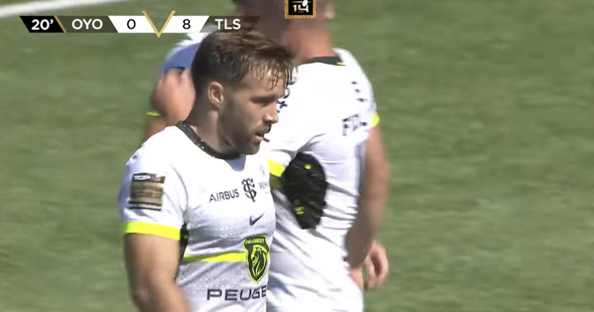 Paul Graou a été décisif pour Toulouse contre Oyonnax. Crédit photo (Top 14)