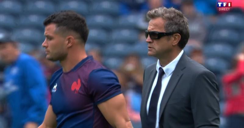 Avant le 6 Nations 2024, le sélectionneur du XV de France Fabien Galthié a un fait un geste vers les clubs de Top 14. Crédit image : Screenshot TF1