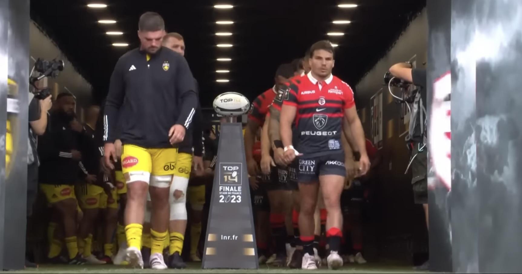 Grégory Alldritt devrait retrouver ses amis du Stade Toulousain ce week-end en Top 14. Crédit photo (Canal +)