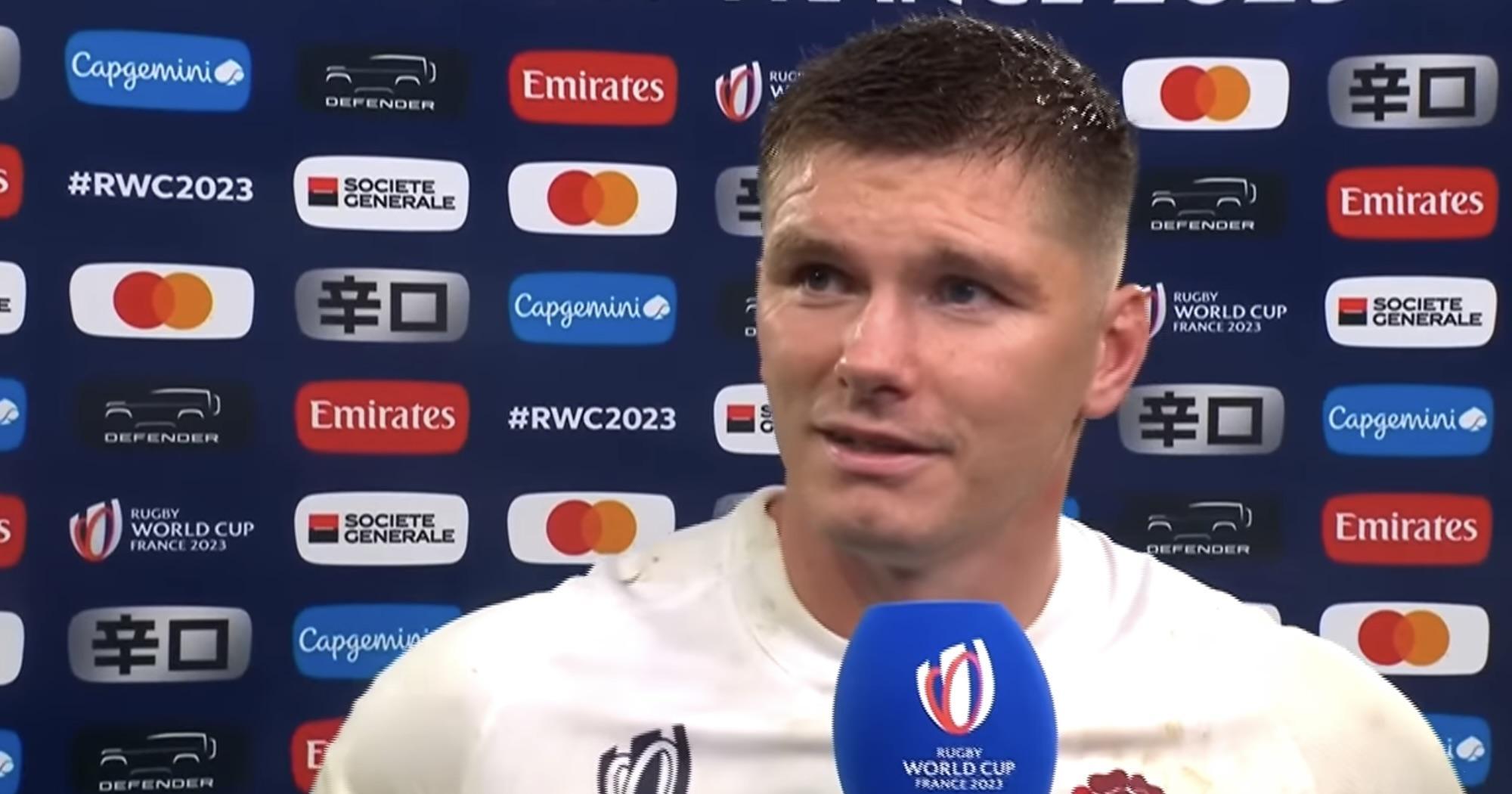Owen Farrell portera bien le maillot du Racing 92 la saison prochaine en Top 14. Crédit photo (Virgin Media Sport)