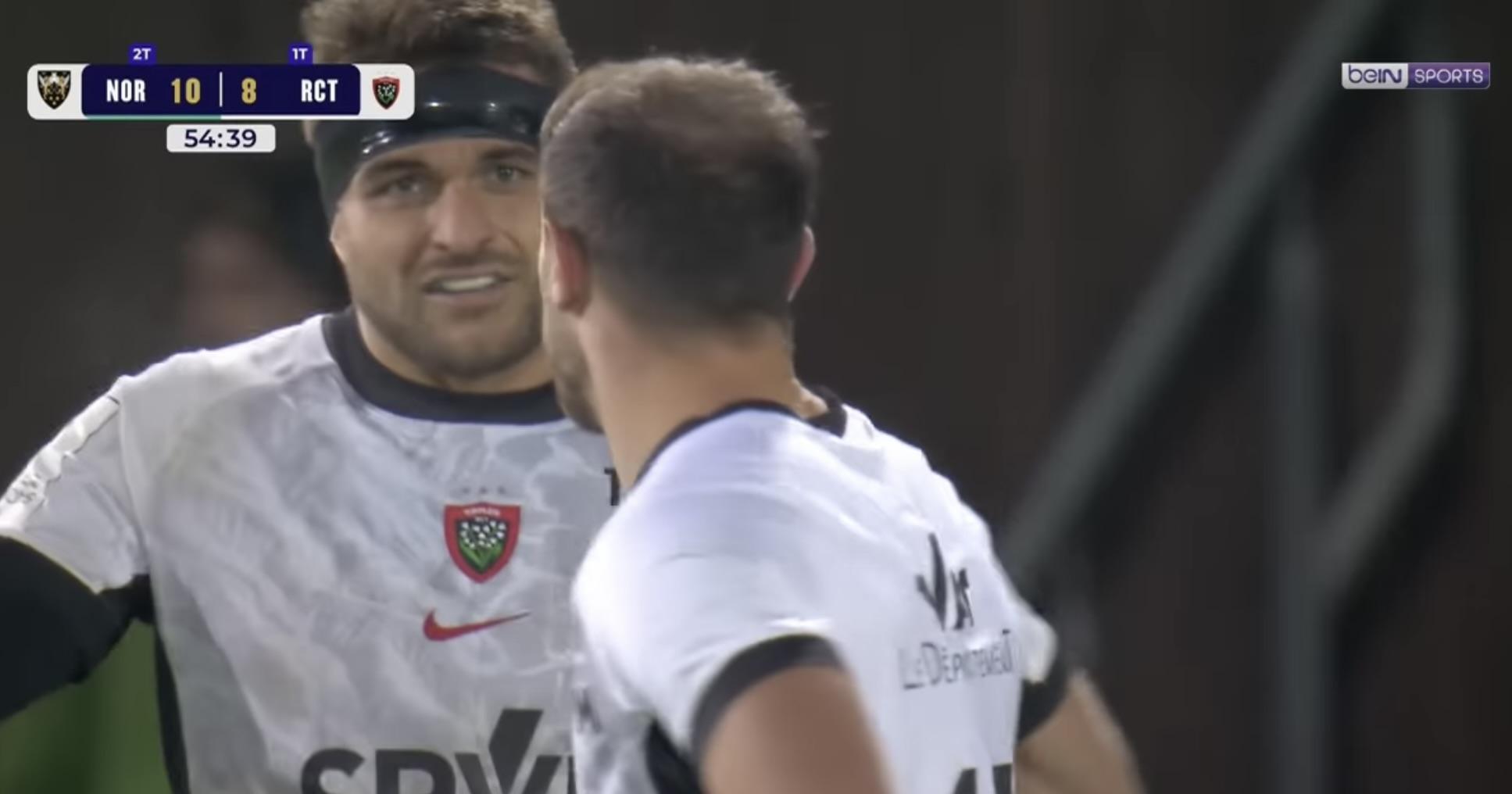 Esteban Abadie et Melvyn Jaminet retrouveront le RCT et le Top dès ce week-end ! Crédit photo (Bein Sport)