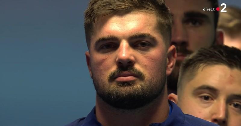 L'heure est au redressement pour le Xv de France, avec un Grégory Alldritt, déterminé à montrer le véritable visage des Bleus ce samedi à 15h15. Crédit image : Screenshot France 2