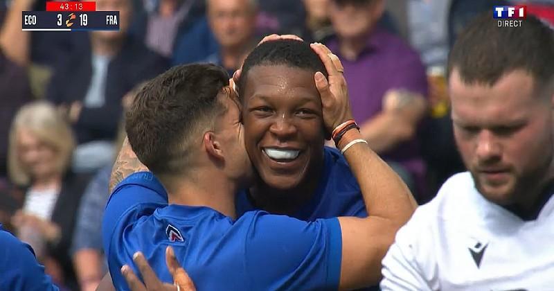 Le XV de France a souvent réussi à rebondir dans le 6 Nations en battant l'Écosse. Mais samedi, les Bleus seront en terre hostile. L'histoire va-t-elle se répéter ? Crédit image : Screenshot TF1
