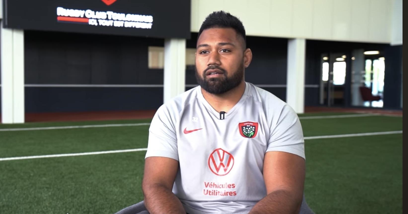 Christopher Tolofua est désormais un joueur de Montpellier, et non de Toulon. Crédit photo (RCT)