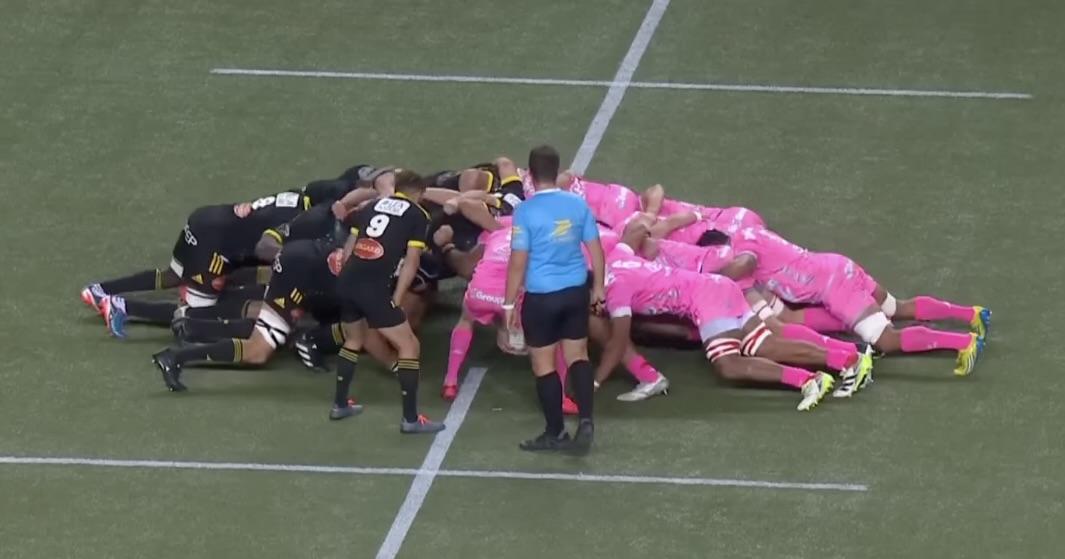 Le Stade Français se déplace à La Rochelle avec de fermes intentions de victoire ! Crédit photo (Canal +)