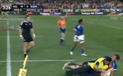 Rétro : Quand un streaker avait perturbé la finale du tournoi de Wellington en Seven