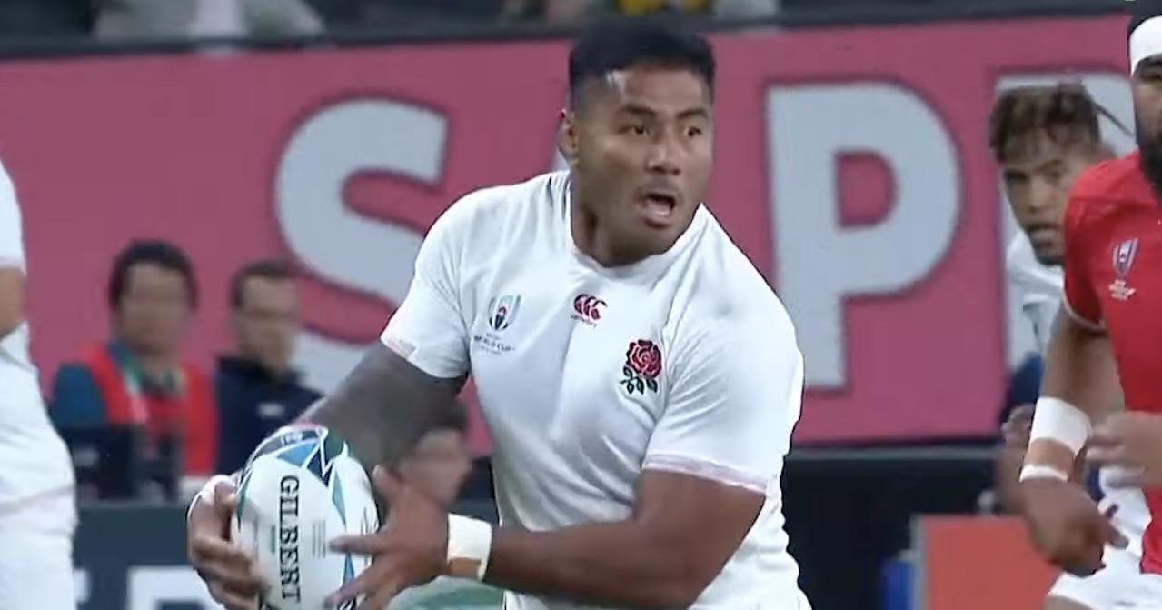 Manu Tuilagi pourrait bien faire le bonheur d'une écurie du Top 14. Crédit photo (RugbyClan)