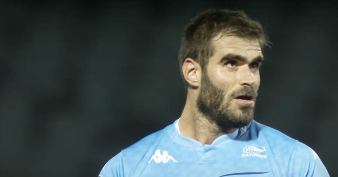 Gaëtan Germain n'a plus foulée les pelouses du Top 14 depuis plus de 16 mois ! Crédit photo (Canal+)