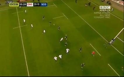 La passe magnifique d'Owen Farrell face à l'Ecosse