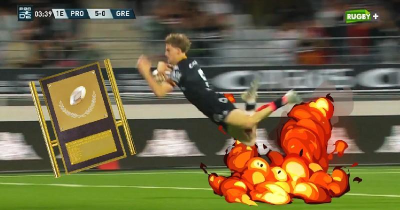 Les affiches des barrages de Pro D2 sont connues : Grenoble défiera Dax et Béziers affrontera Brive. Deux chocs pour une place en demi-finales ! Crédit image : Screenshot Canal +