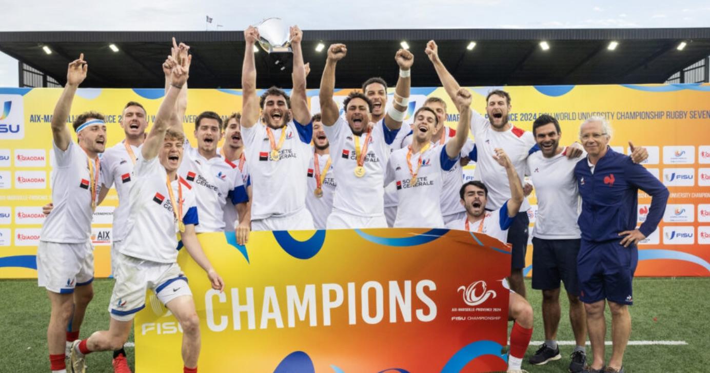 VIDEO. RUGBY. A l'image des grands, l'équipe de France universitaire à 7 devient championne du monde !