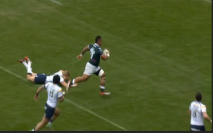 66 points marqués et un superbe essai du pilier ! 