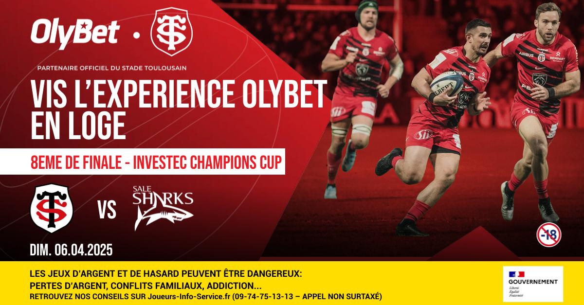 Stade Toulousain & OlyBet : la combinaison gagnante pour les passionnés de rugby