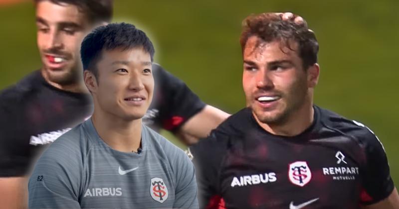 ‘‘Il est vraiment spécial Toto’’ : en quête d’excellence, Saito charmé par le Stade Toulousain et Antoine Dupont