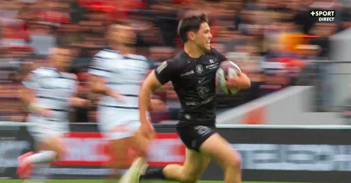 VIDEO. TOP 14. Simon Daroque, 19 ans, un essai de toute beauté façon Dupont et des promesses plein les jambes