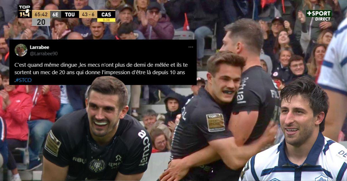 TOP 14. ''Plus rien à foutre y'a du Feed from desire, une hola, 50 pions, plus de vidéo'', les supporters savourent le récital du Stade Toulousain