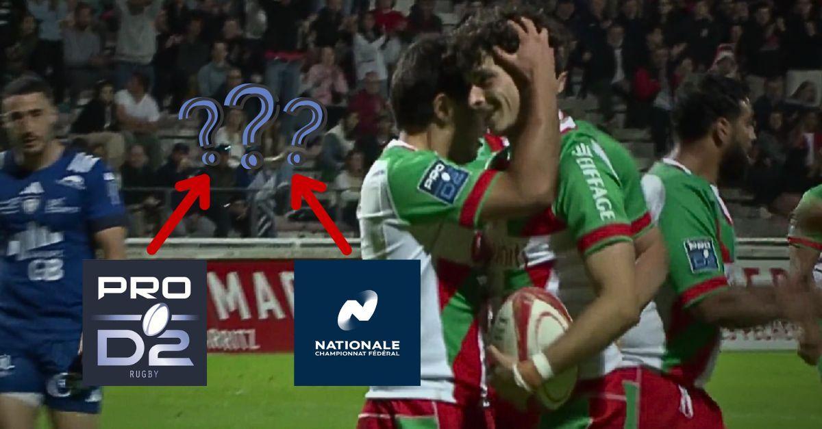 Qui d'Aurillac, Nice ou Chambéry jouera en Pro D2 ? Le cas épineux de Biarritz chamboule tout !