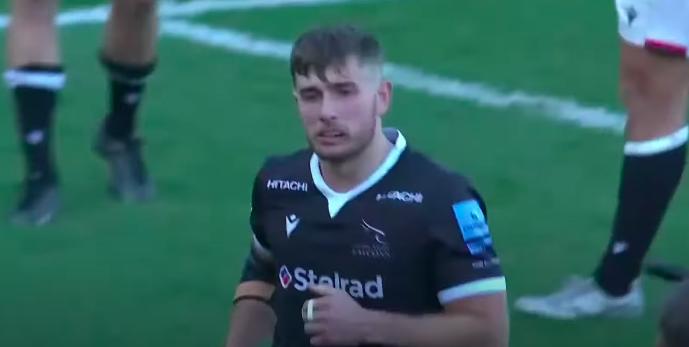 VIDÉO. Débuts à 17 ans, 10 essais en 9 matchs : qui est ce Dimitri Delibes anglais qui débarque à Vannes ?