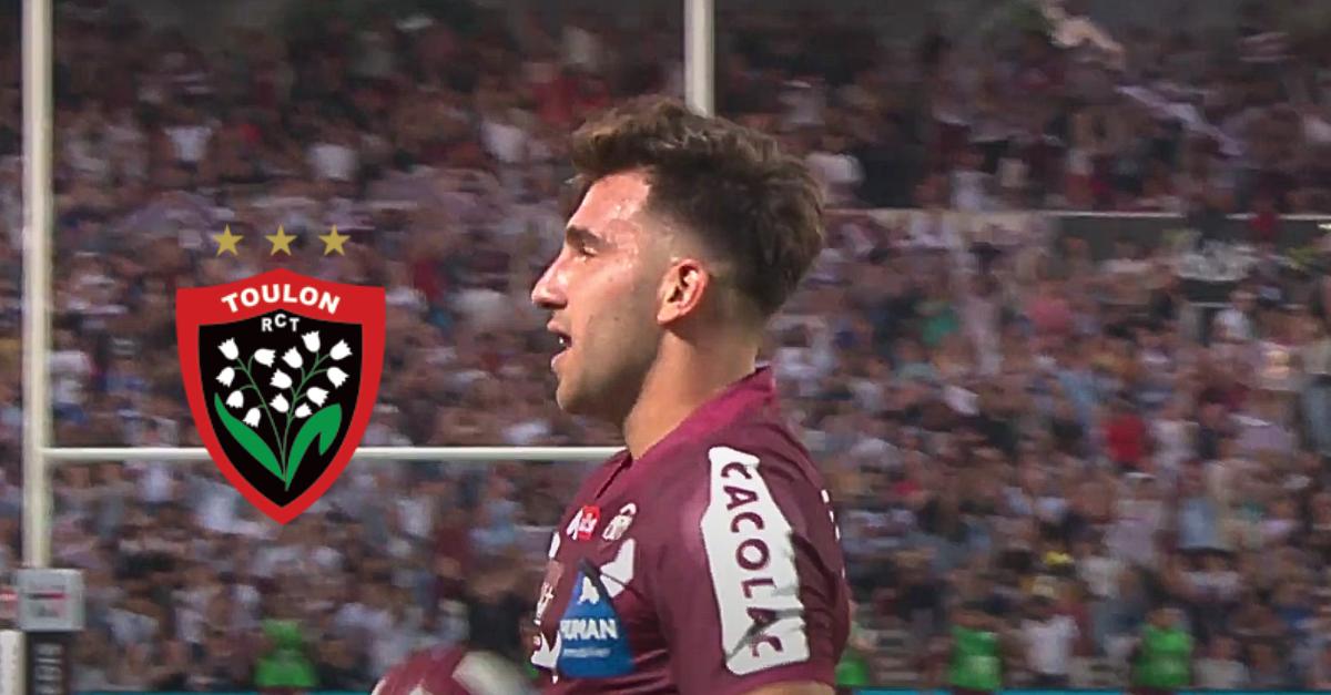 TOP 14. ''La barre est haute'' : Matéo Garcia, se challenger à Toulon... et gagner sa place