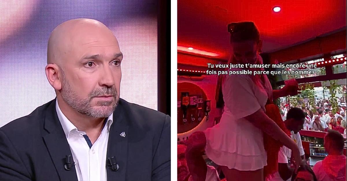 Richard Dourthe a décidé de porter plainte contre Charline Pradeau. © Crédit photo : screenshot dailymotion Canal+Sport et X Gauthier Baudin