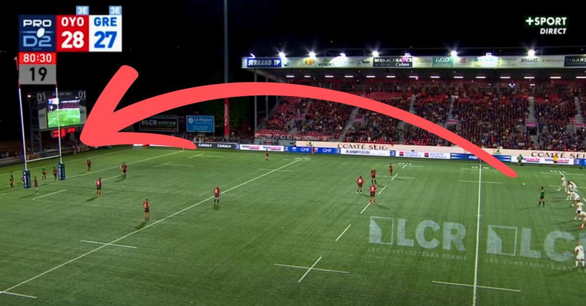 VIDEO. Pro D2. 60 mètres, 81e minute : Trouilloud crucifie Oyonnax, Grenoble démarre TRÈS fort