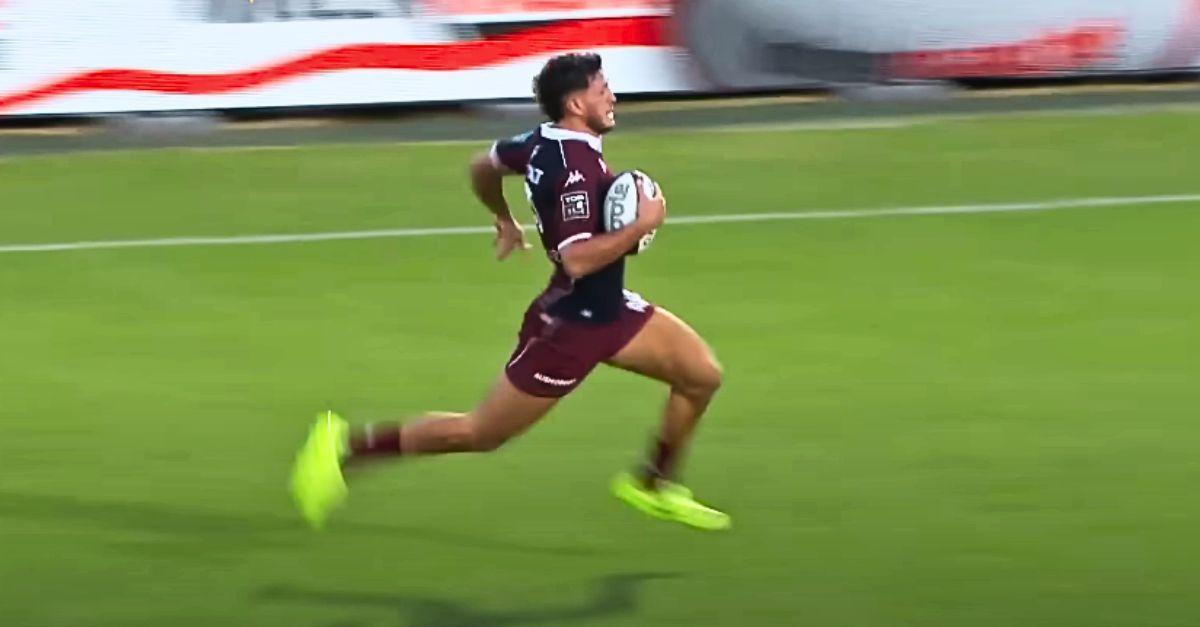 940 mètres, 14 franchissements, 27 défenseurs battus : l’UBB a puni Montauban avec un récital offensif