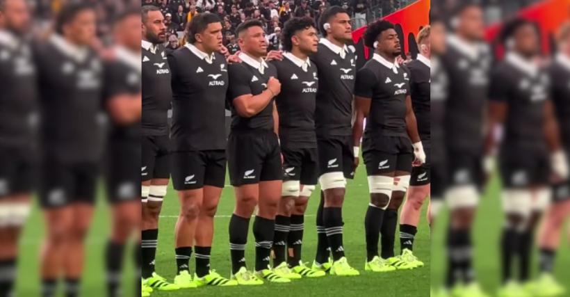 VIDEO. Préparez les mouchoirs : Ce moment hors du temps où Caleb Clarke n'a pu retenir ses larmes en avant-match