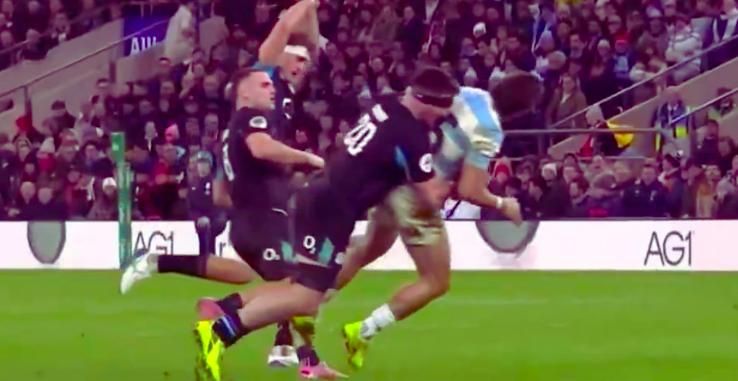 VIDEO. Découpé à la limite par la faucheuse Curry, le Toulousain Juan Cruz Mallia out pour l'épisode coupe d'Europe ?