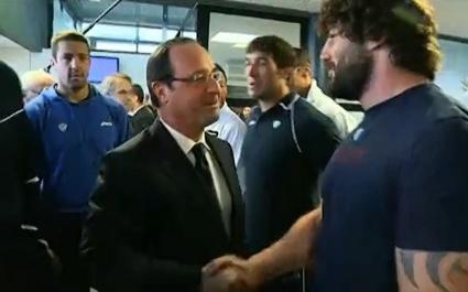 Le Président de la République a rencontré tous les joueurs du CO. 